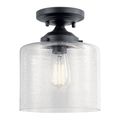 Product Image of Winslow 1 Light Semi Flush (Black)