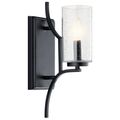 Product Image of Vara 1 Light Wall Sconce (Distressed Black)