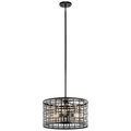 Product Image of Aldergate 3 Light Convertible Pendant (Black)