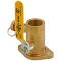 Product Image of 2029PT 1-1/4" Full Port Ball Valve w/ Purge (FNPT x Flange) 