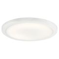 Product Image of Zeo 3000K LED 13" Round Flush Mount Downlight (White)