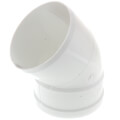 Product Image of 6" PVC SDR 35 1/8 Bend 45° Elbow, Street (Spigot x G)
