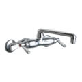 Product Image of 445 Series 1.5 GPM 6" S-Type Swing Wall-Mounted Manual Sink Faucet w/Adjustable Centers