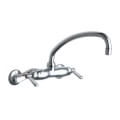 Product Image of 445 Series 2.2 GPM 9-1/2" L-Type Swing Wall-Mounted Manual Sink Faucet w/Adjustable Centers