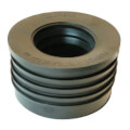 4" Cast Iron x 2" PVC/ABS Compression Donut