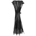 Product Image of 7-3/4" Cable Zip Ties, 50-lbs. Tensile, Black (Pack of 100)