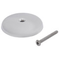 Product Image of One Hole Faceplate w/ Screw (Chrome Plated)