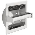 Product Image of Brass Recessed Paper Holder w/ Brass Roller (Chrome), 45072
