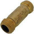 Product Image of 3/4" IPS (1" CTS) Brass Compression Coupling Long (Lead Free)