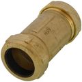 Product Image of 1-1/2" IPS Brass Compression Coupling Long (Lead Free)