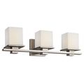 Product Image of Tully 24" 3 Light Vanity Light w/ Satin Etched Cased Opal Glass (Antique Pewter)