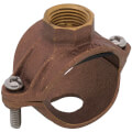 Product Image of 1-1/2" x 1/2" Brass Saddle Tee