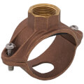 Product Image of 2" x 3/4" Brass Saddle Tee