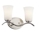 Product Image of Armida 2 Light Vanity Light (Brushed Nickel)
