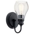 Product Image of Greenbrier 1 Light Wall Sconce (Black)