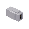 Product Image of USB Feedthrough Quickport, Connector (Gray) Housing