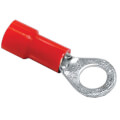 Product Image of #10 Stud Insulated Ring Terminals - 22-18 AWG (Blister Pack of 100), 455022