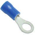 Product Image of #10 Stud Insulated Ring Terminals - 16-14 AWG (Blister Pack of 100), 455026