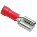 Product Image of 1/4" Female Insulated Quick Connects - 22-18 AWG (Blister Pack of 50), 455043