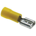 1/4" Female Insulated Quick Connects - 12-10 AWG (Blister Pack of 100)