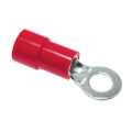 1/4" Stud Insulated Ring Terminals - 8 AWG (Blister Pack of 50)