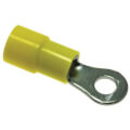 Product Image of #8 Stud Insulated Ring Terminals - 12-10 AWG (Blister Pack of 100), 455156