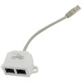 Product Image of Splitter Cable - CAT5E RJ45 Male to Female/Female - 6", 455176
