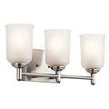 Product Image of Shailene 21" 3 Light Vanity Light w/ Satin Etched Glass (Olde Bronze)