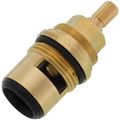 Product Image of 3/4" Headpart, 90° Ceramic Cartridge, Left Close, Clockwise (Starlight Chrome), 45888000