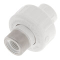 1/2" PVC Socket x SR Female Union w/ Buna O-ring