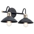 Product Image of Clyde 2 Light Vanity Light (Black)