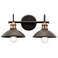 Product Image of Clyde 7.25" 2 Light Vanity Light (Olde Bronze)