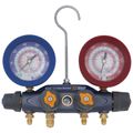 Product Image of Brute II 4 Valve Test & Charging Manifold w/ 60" PLUS II Compact Ball Valve (R-22/404A/410A)