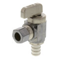Product Image of 1/2" PureFlow PEX x 3/8" OD Compression Angle Stop Valve, No Lead