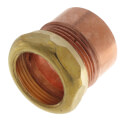 Product Image of 1-1/2" x 1-1/4" Copper DWV Fitting Trap Adapter (FTG x Slip Joint)