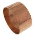 3" Copper DWV Coupling Less Stop