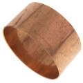 4" Copper DWV Coupling Less Stop