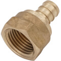 Product Image of 1/2" PEX x 1/2" NPT Brass Female Adapter (Lead Free)