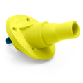 Product Image of 22 Series Panel Mount Receptacle, Female, 690A Max, 600V 30 Degree Angle, 1.00"L Threaded Stud Termination, 250-777 MCM Cable Range (Yellow)