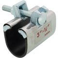 Product Image of 1-1/4" x 3" Stainless Steel Pipe Repair Clamp, 465063