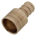 Product Image of Zero Lead Brass 1/2" PureFlow PEX Crimp x 1/2" Copper Tubing Adapter (F)