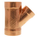 Product Image of 2" x 2" x 1-1/2" Wrot Copper DWV Wye