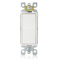 Product Image of 15A Decora Single-pole Switch, Self-grounding (White)