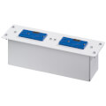 Product Image of Double Duplex AC Power Module w/ Surge Protection - White (120V)