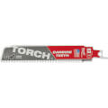 Product Image of Sawzall Torch Reciprocating Blade w/ Carbide Teeth, 7 TPI, 6" Length (3 Pack)