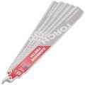Product Image of Sawzall Torch Reciprocating Blade w/ Carbide Teeth, 7 TPI, 9" Length (5 Pack)