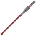 Product Image of 3/16" x 6" Shockwave Carbide Hammer Drill Bit for Concrete Screws