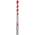 Product Image of 1/4" x 2" x 4" SHOCKWAVE Impact Duty Carbide Hammer Drill Bit