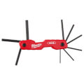 Product Image of 9-Key Folding Hex Key Set - SAE