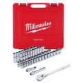 Product Image of 1/2" Drive Ratchet & Socket Set, SAE & Metric (47 Pieces)